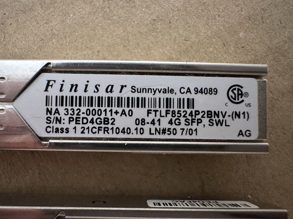 Модуль SFP Finisar FTLF8519P3BNBV