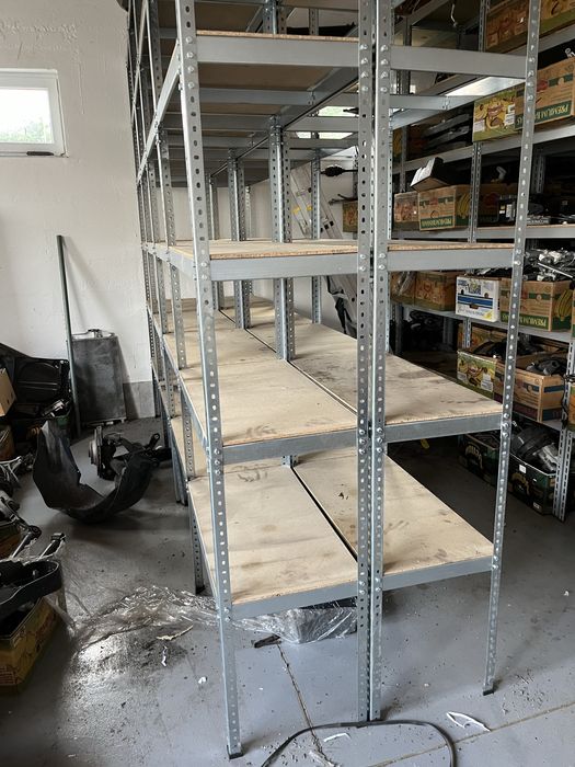 Regaly magazynowe skrecane modulowe