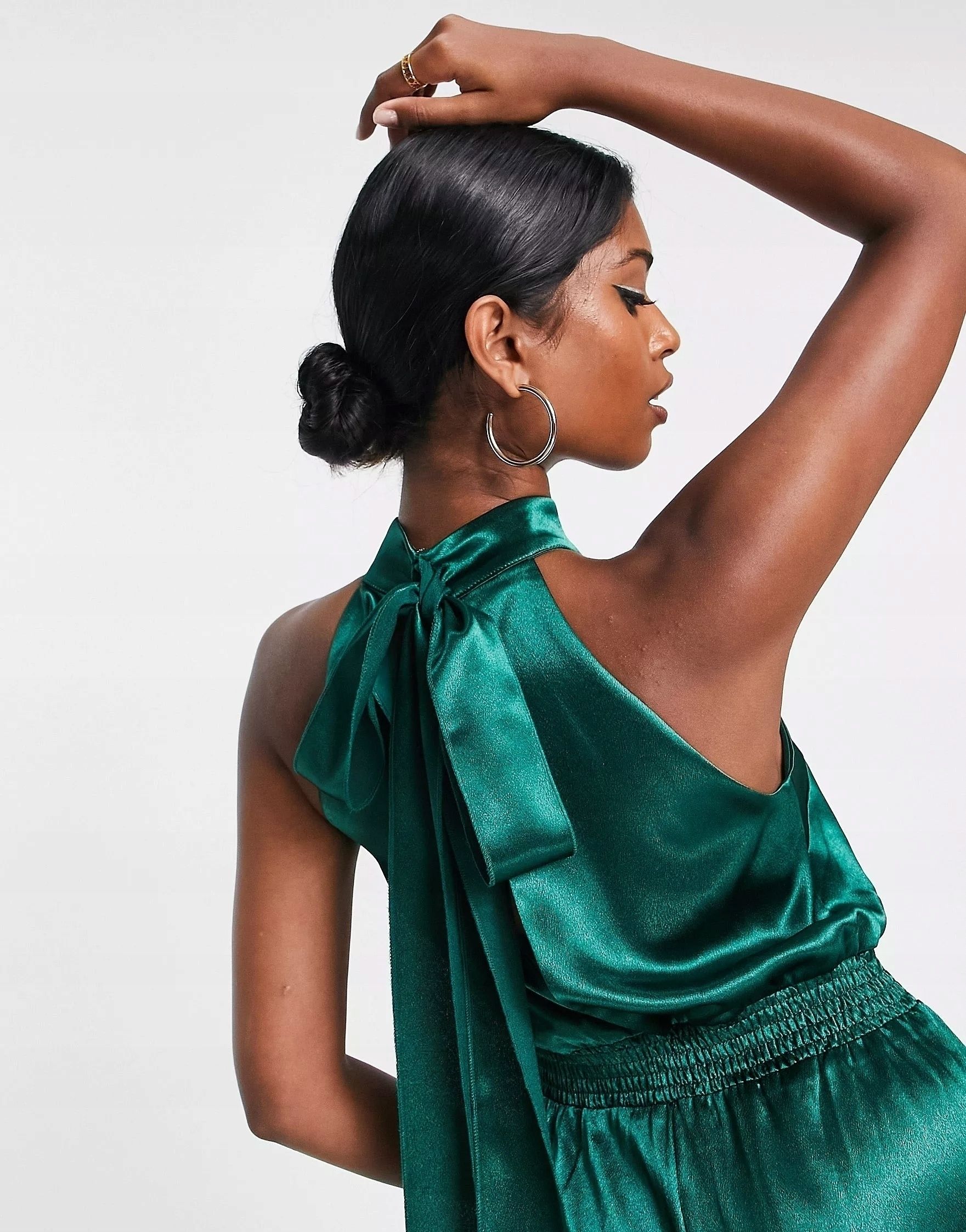 Little Mistress 36 S Kombinezon Emerald Green Stylowy J22401