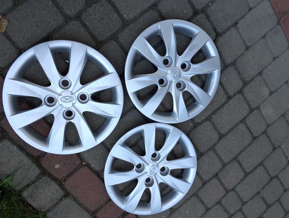 kołpaki 4 szt. Hyundai Orginalne  15/16 cali