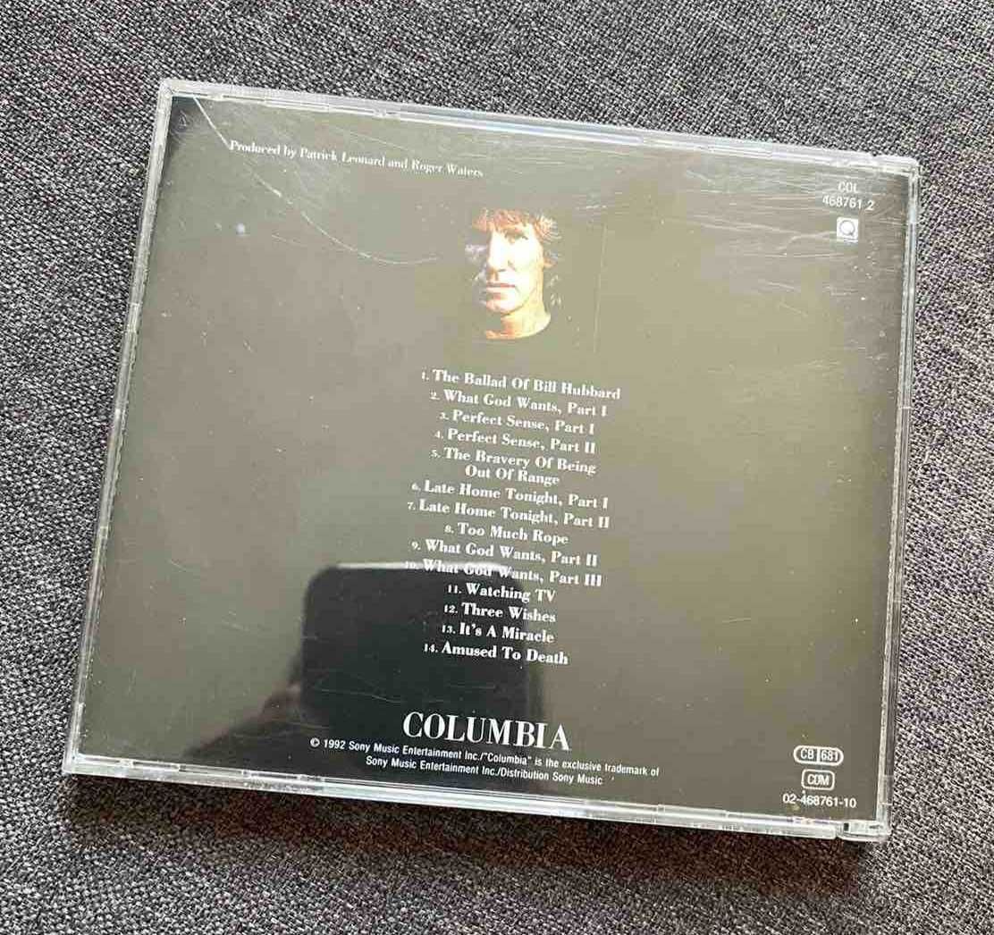 Аудіо CD Roger Waters - Amused To Death (1992)