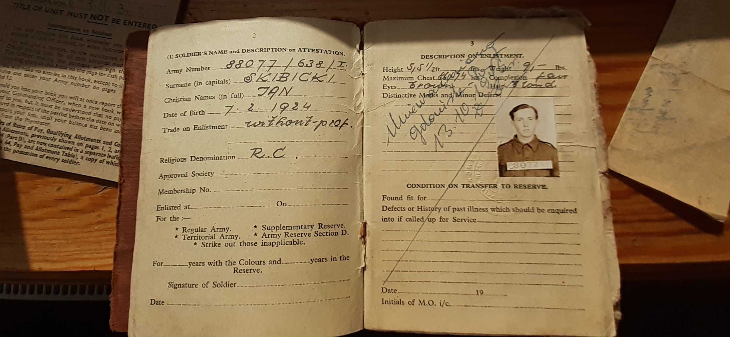 Dokumenty Polskich Sił Zbrojnych  na Zachodzie