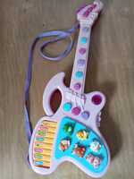 Gitara dla najmłodszych dzieci na baterie