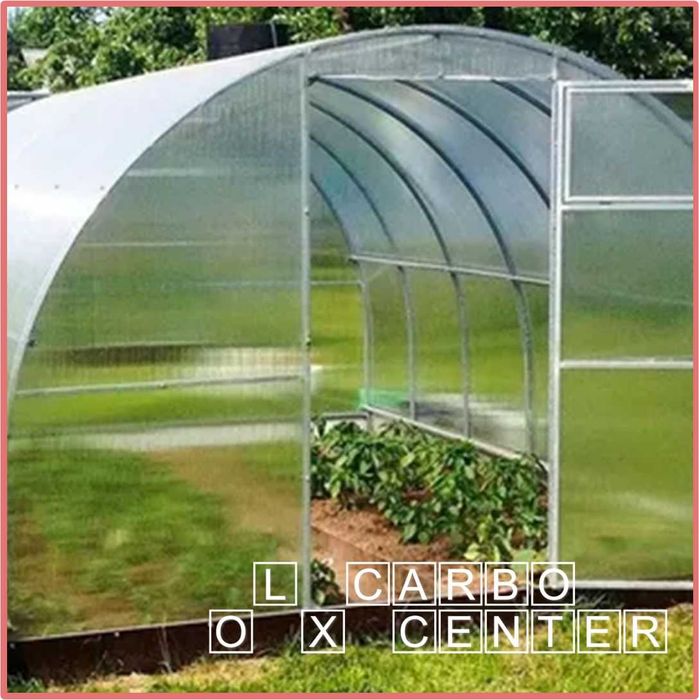 Теплицы/Теплиця   розмірами 3мХ4/6/8/10м з трубою 20Х20(40)Х1.2мм