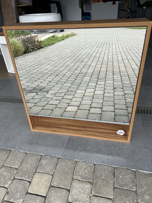 Komplet szafek łaznienkowych + umywalka + bateria
