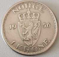 1 Kron ou Coroa  de 1956 da Noruega