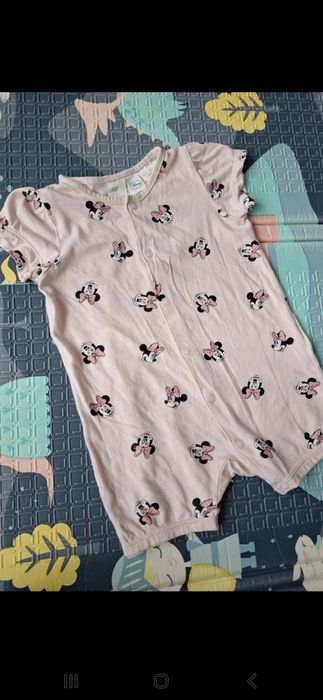 Rampers, piżamka H&M r. 68 Minnie