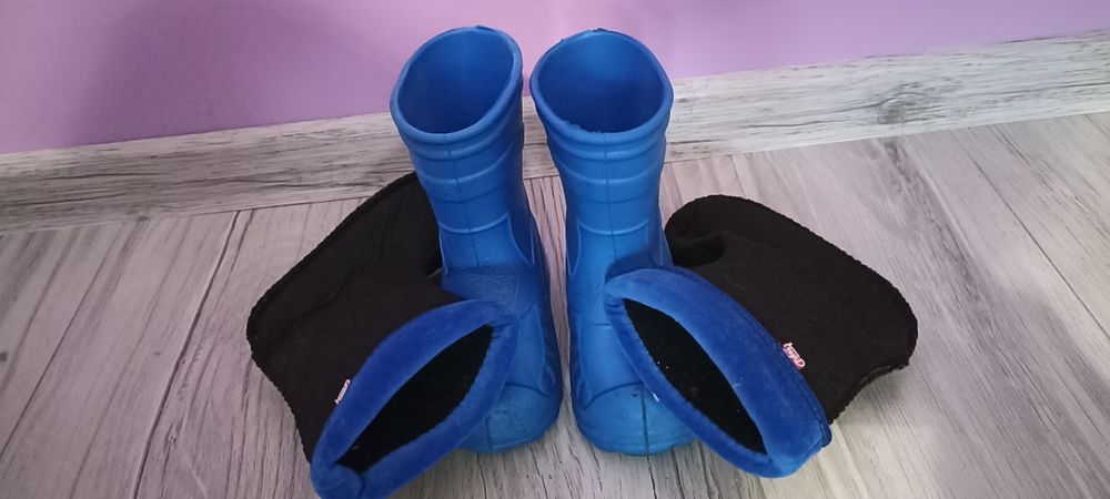 Kalosze Befado z ocieplaczem 22
