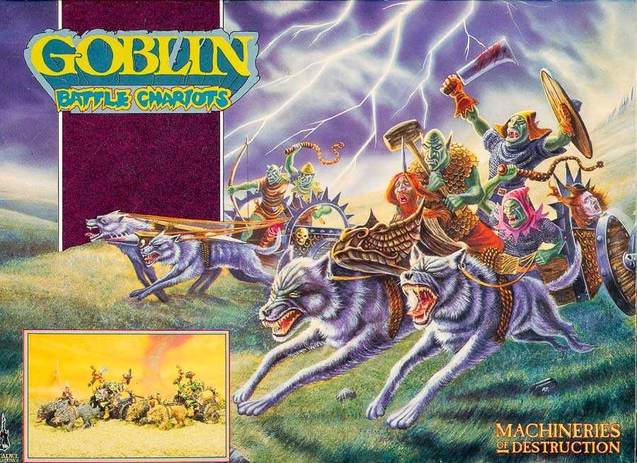 Warhammer Fantasy Battle: klasyczny Goblin Battle Chariot - lata '80.