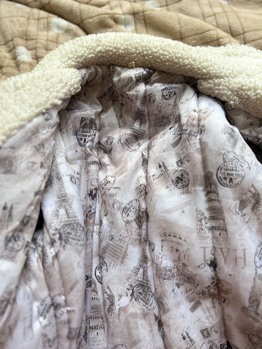 Еко шубка білого кольору (можливий торг)