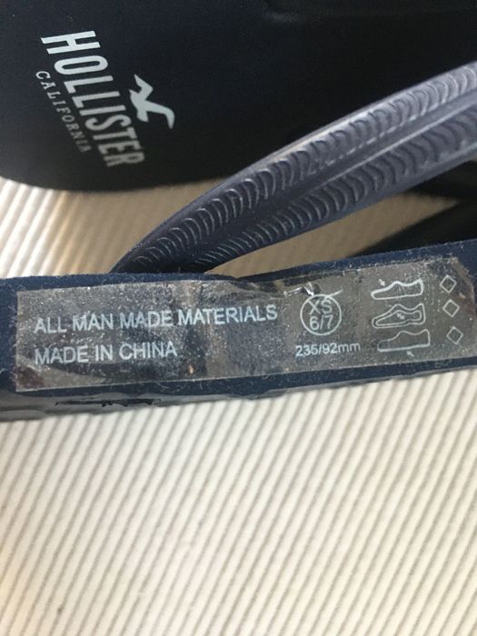 Klapki japonki roz. XS Hollister