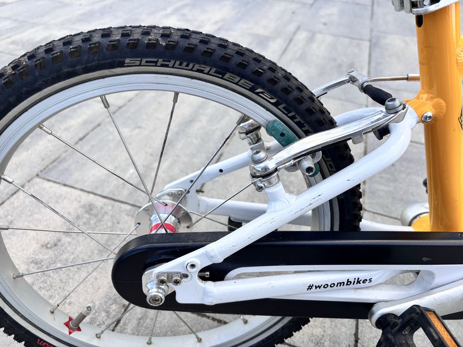 Rower woom 3 kolor zolty