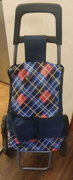 Wózek na zakupy duże koła