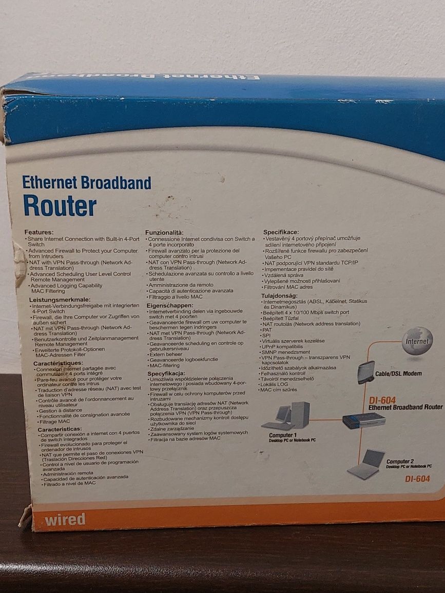 Router D-Link DI-604