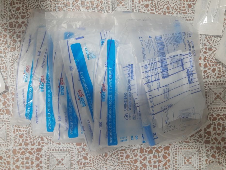 Worki do dobowej zbiórki moczu 2000ml x7szt