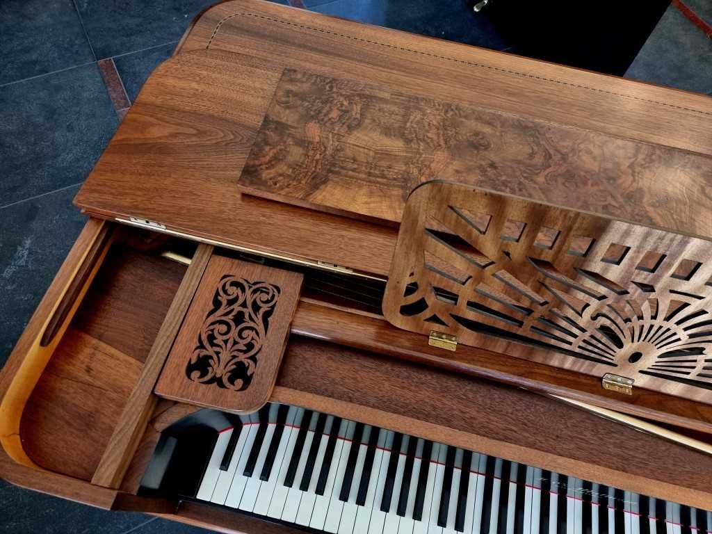 Fortepian STOŁOWY J.G. Malmsjo 1879 wzorowany na Steinway Square Piano
