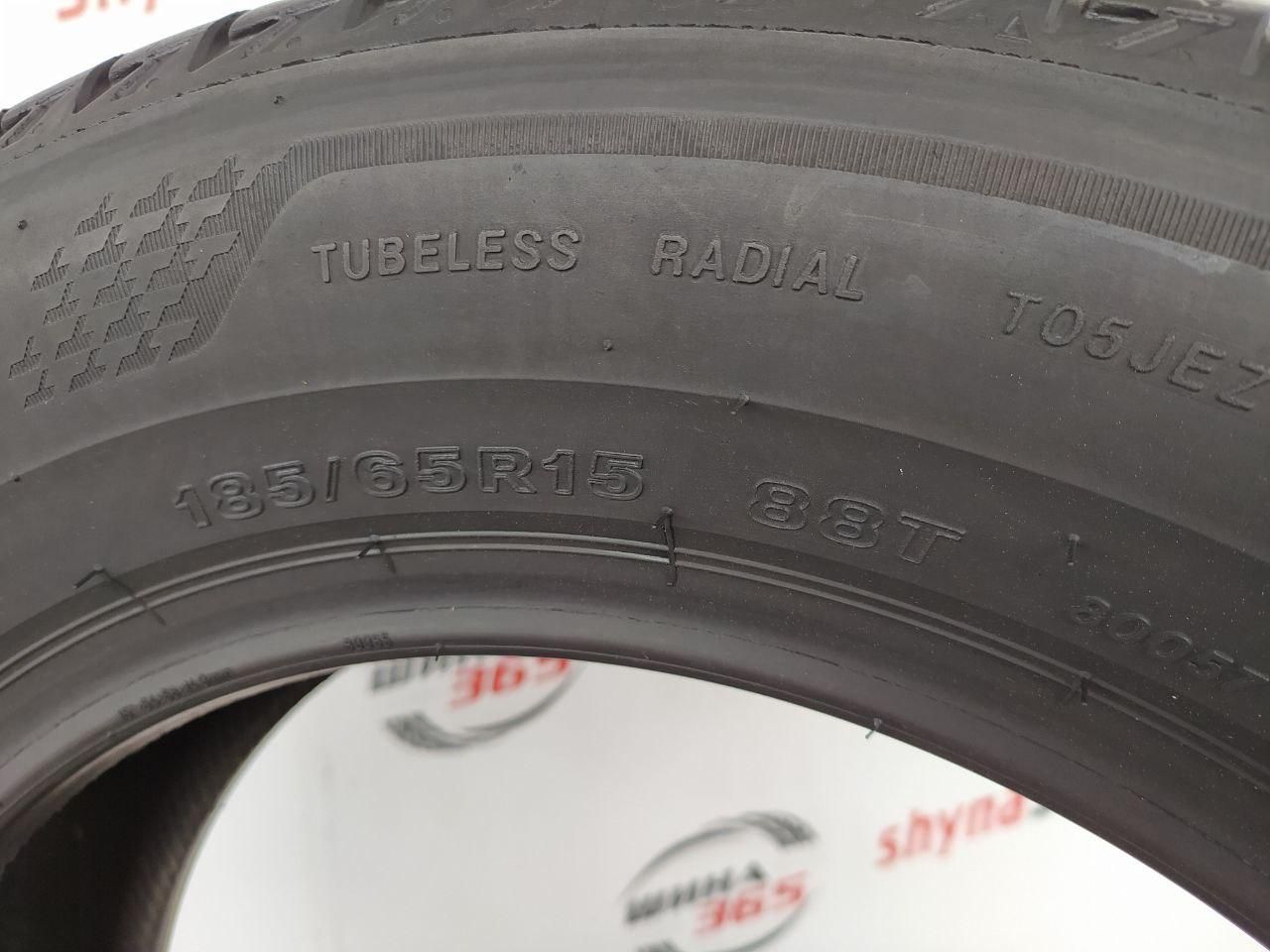 185/65 r15 bridgestone turanza t005 6mm шини бу