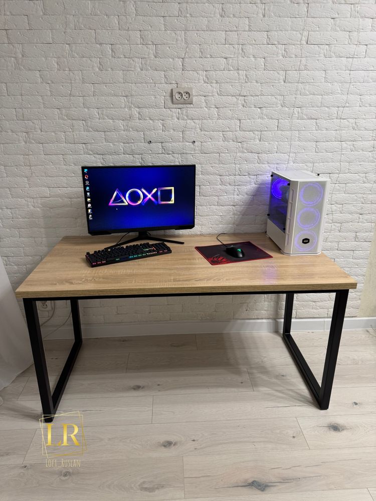 Столик лофт прикроватный, кофейный, журнальный, loft