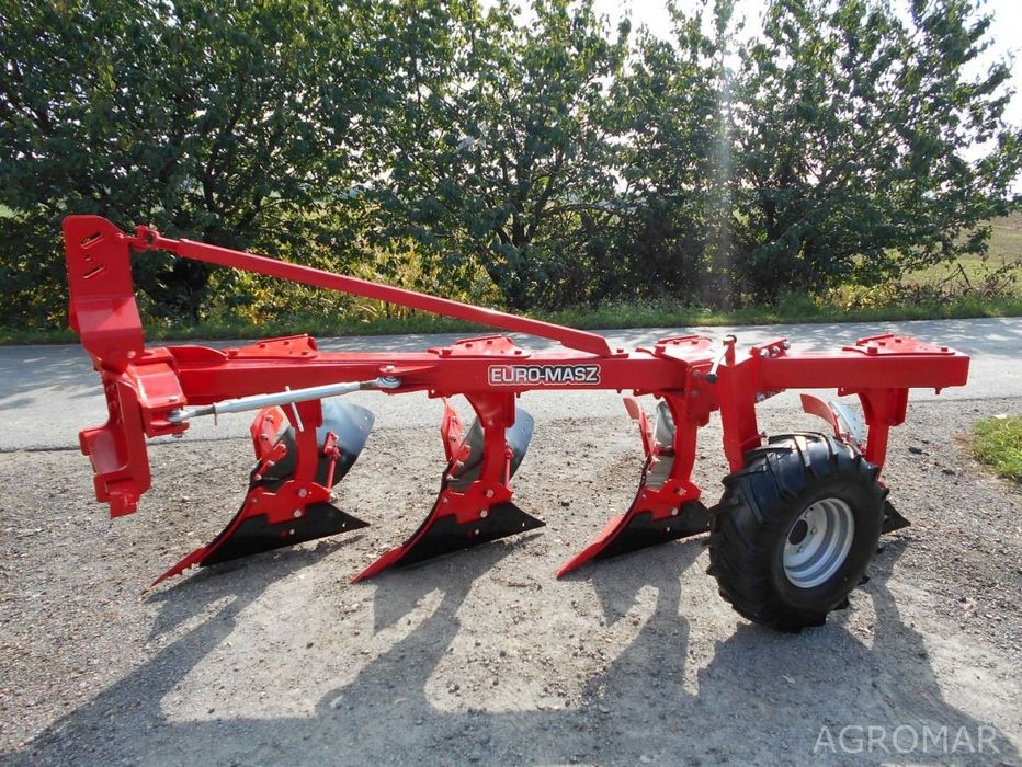PŁUG JEDNOBELKOWY/EURO-MASZ/Producent: Euro-Masz/dostępne wersje: 3, 4, 5 skib/ZRYWALNE/ DARMOWY TRANSPORT