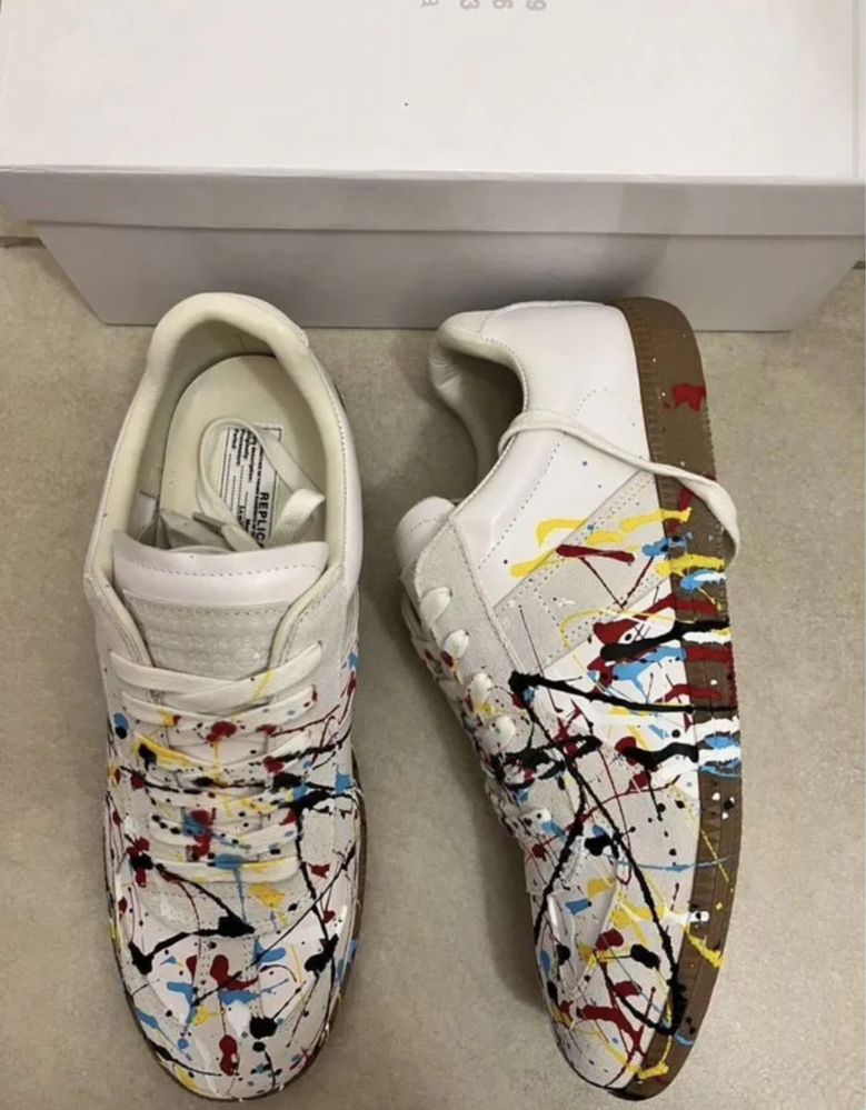 Maison margiela replica paint | кроссовки мейсон маржела реплики