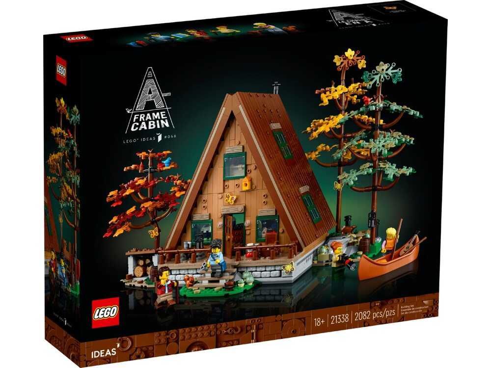Новий Lego 21338 A Frame Cabin будиночок у лісі