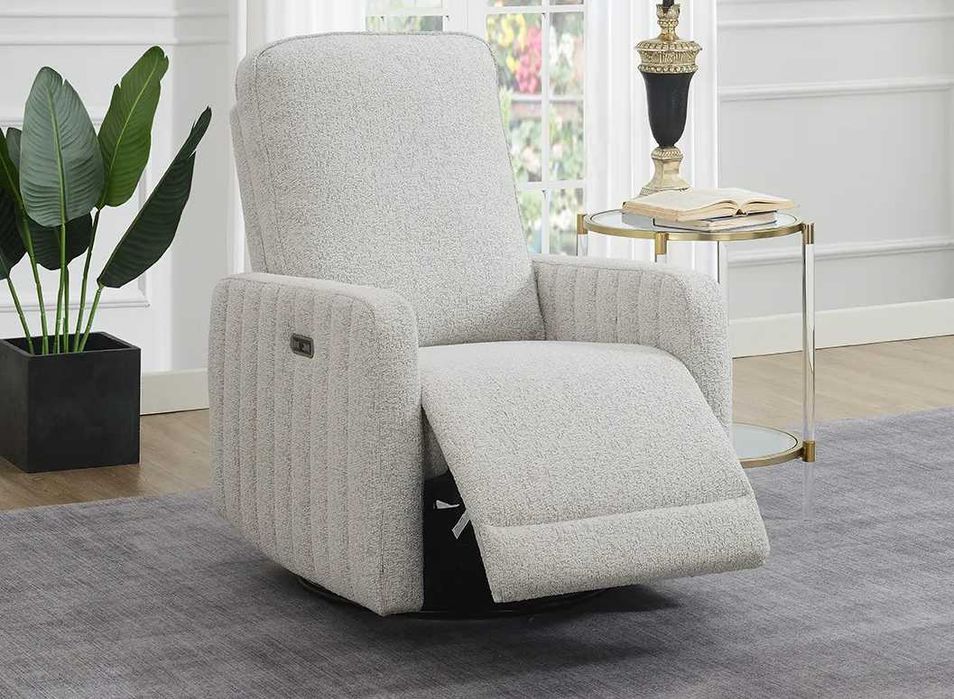 Fotel rozkładany elektrycznie, bujany i obrotowy. MODEL 3