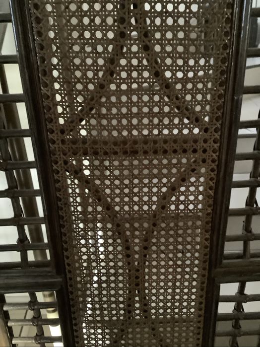 Parawan styl kolonialny ratan