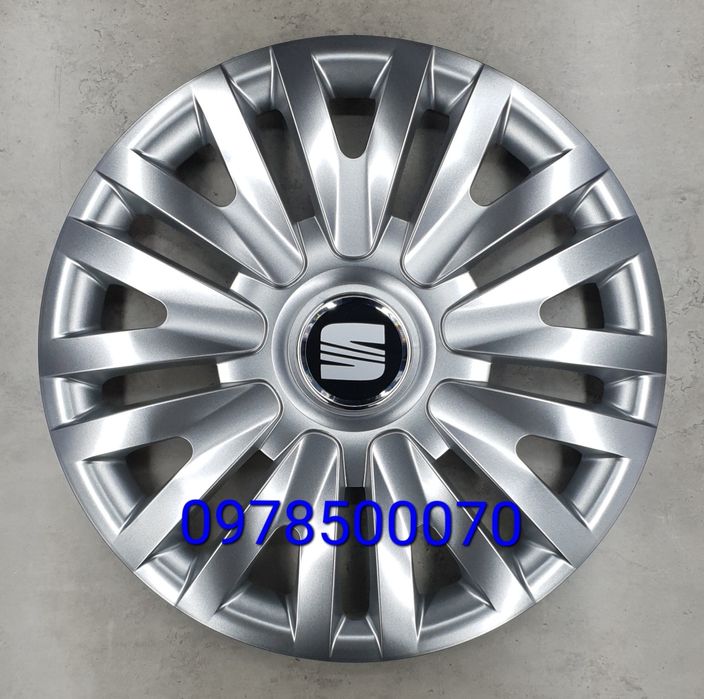 Ковпаки Seat Ibiza Altea Leon Alhambra Тoledo Ateca Колпаки Сіат