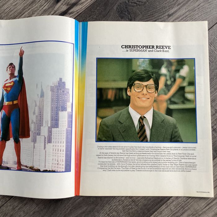 Superman - pakiet promocyjny + taśma filmowa 8mm
