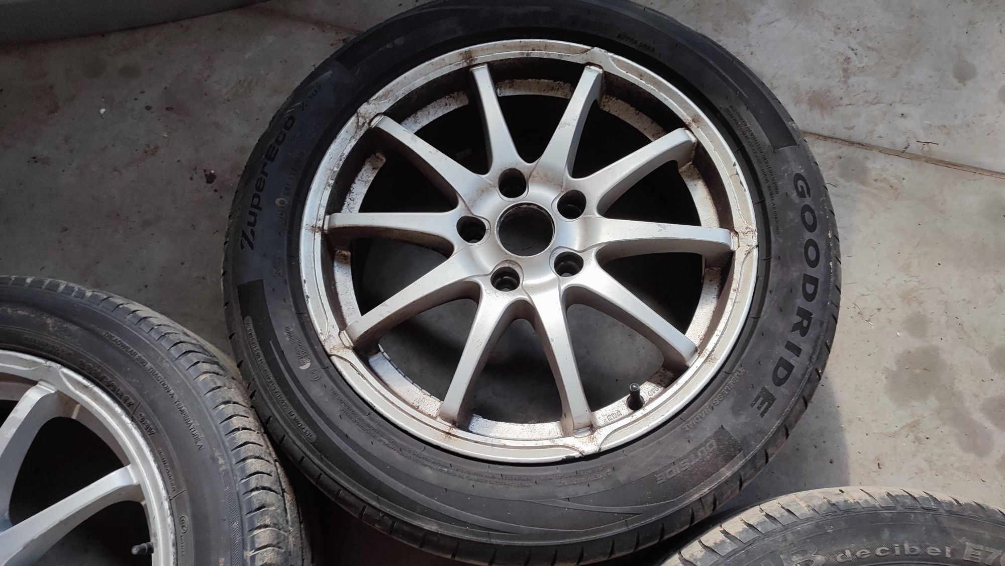 Mazda 6 GG felgi aluminiowe 17 5x114,3 ET48 + opony letnie