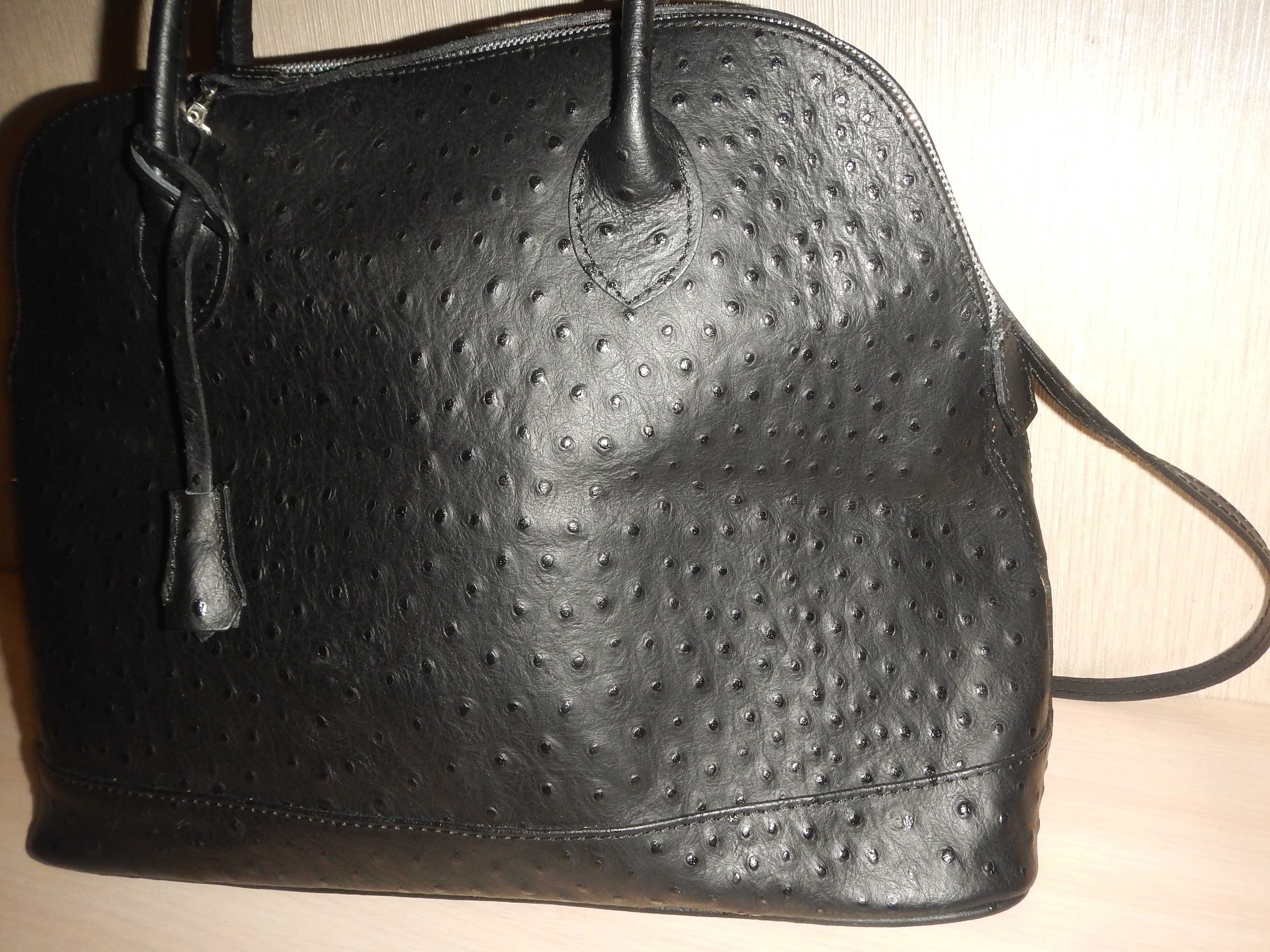 Італійська шкіряна сумка genuine leather