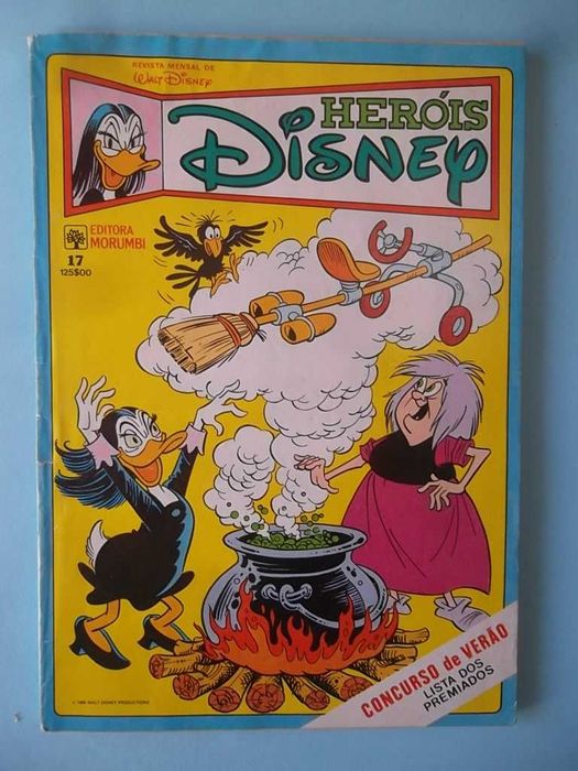 HERÓIS DISNEY - Editora Morumbi - lote de revistas BD