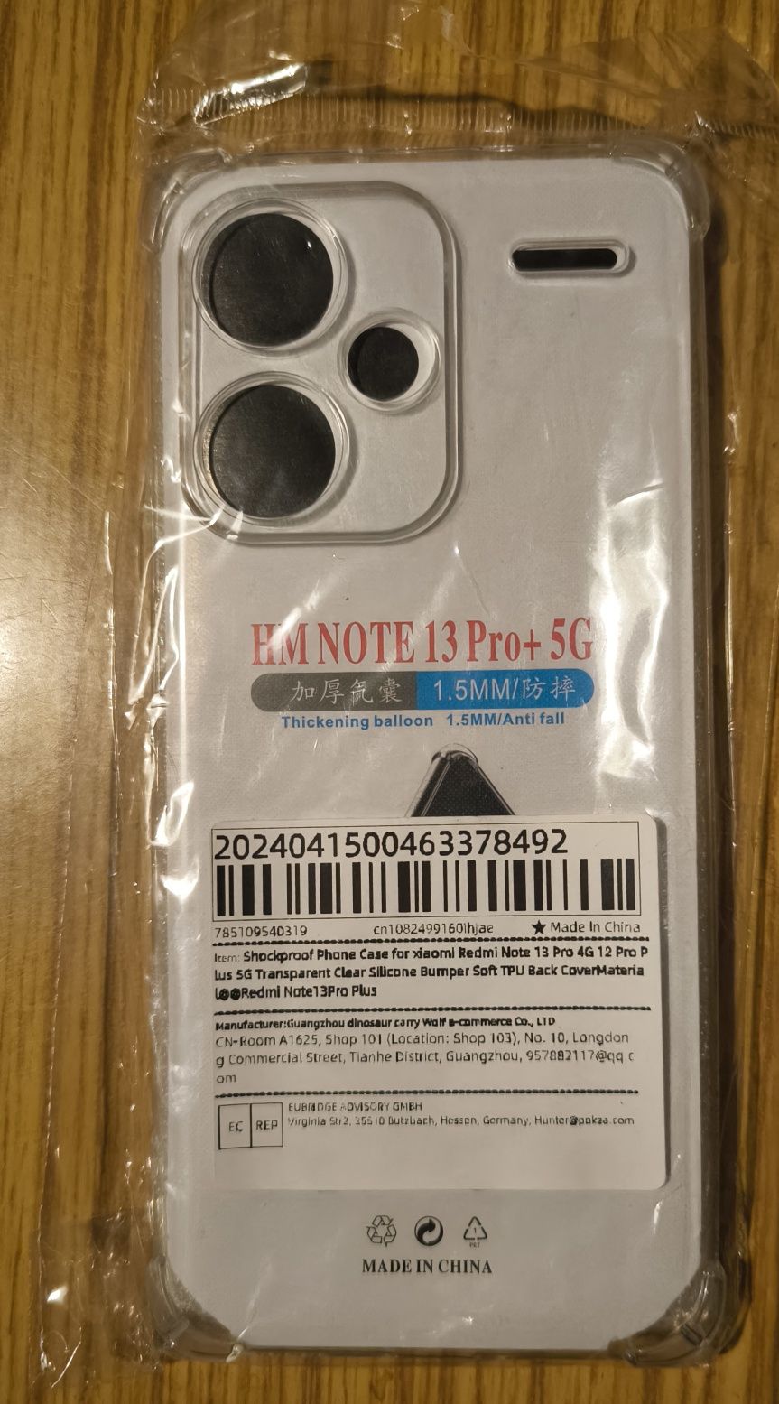 Osłona silikonowa do smartfonu Note 13 Pro+