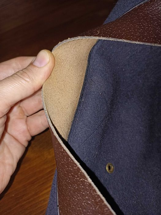 Капелюх федора трилбі botta з вовни та з шкіряною вставкою розмір 54