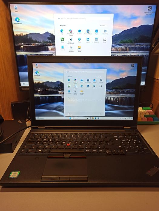 Mocny ThinkPad P50 i7-6700HQ+NVIDIA quadro/16GB RAM/+ stacja usb-C