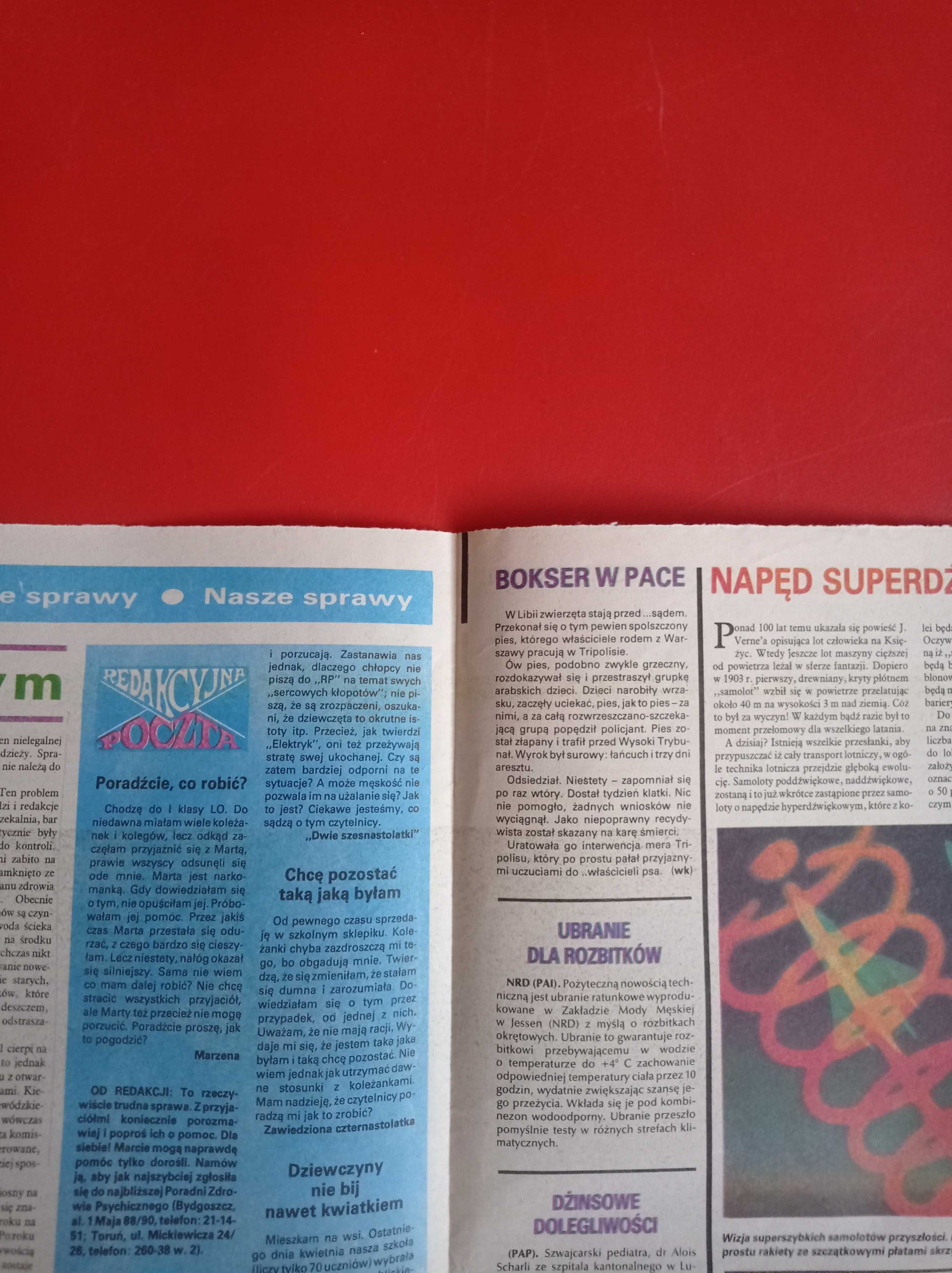 Świat młodych, nr 70/1984, 12 czerwca 1984, Tytus, Romek i A'Tomek