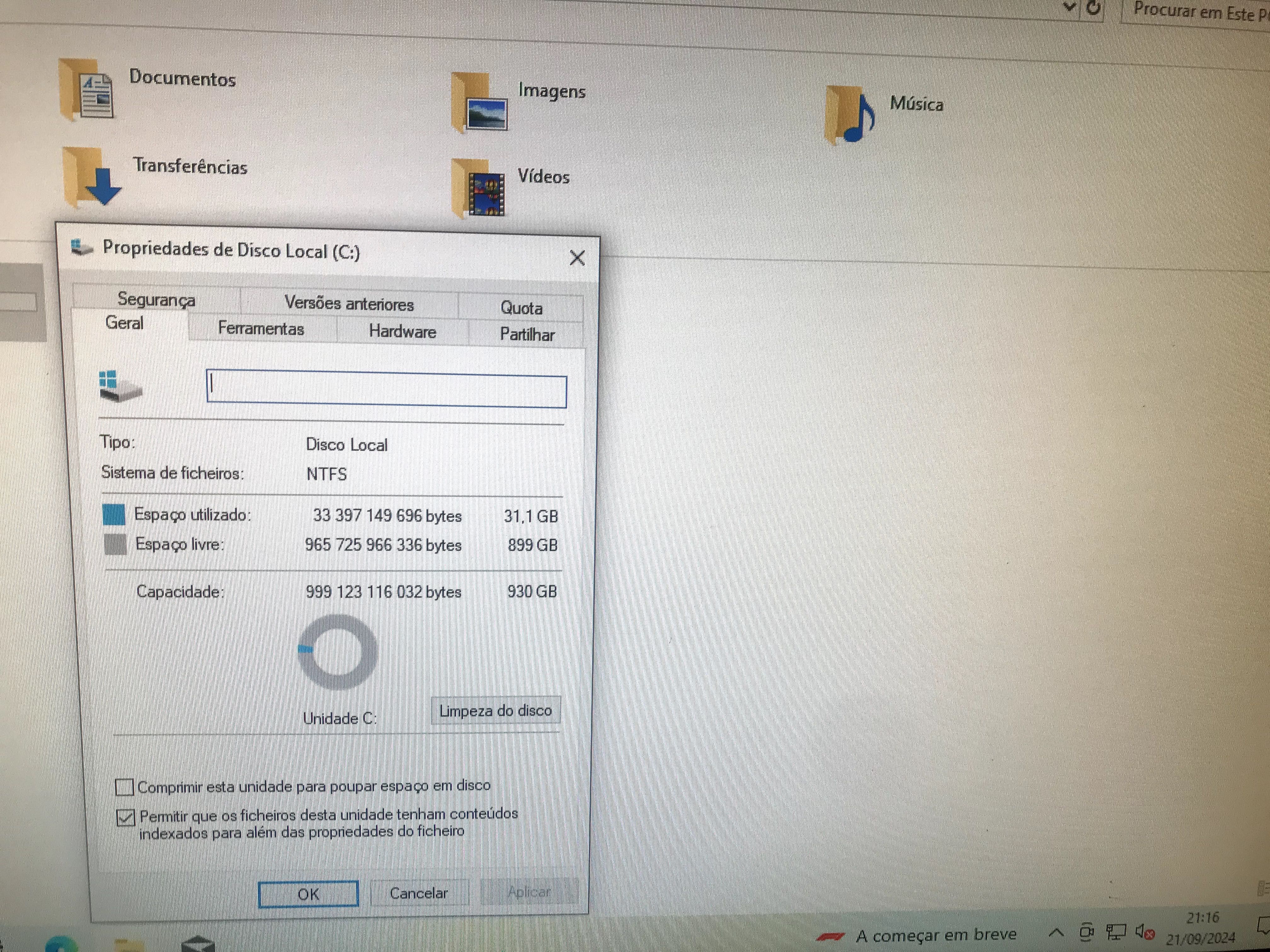 Desktop PC Compaq Presario Windows 10 *USADO*