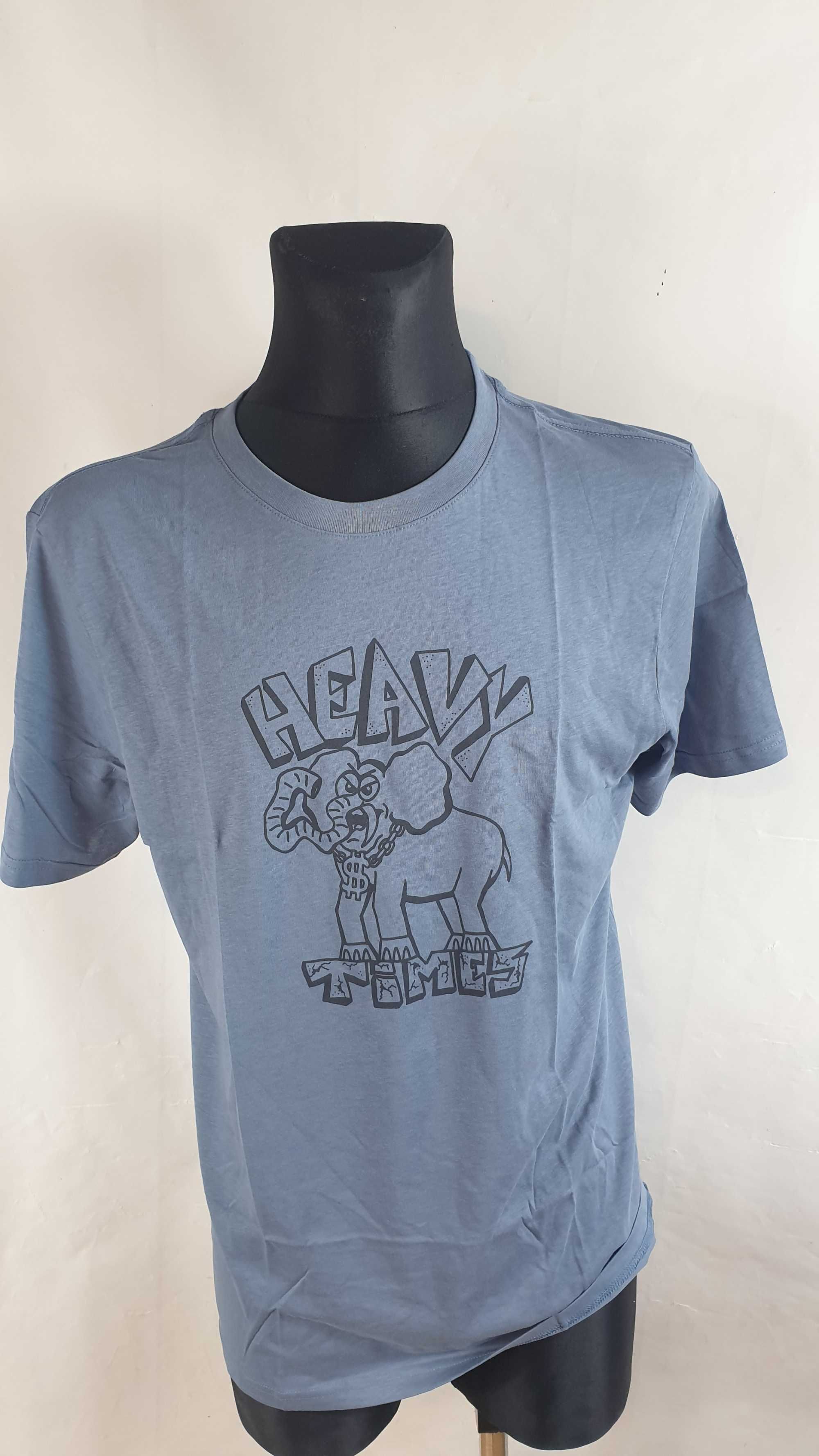 T-shirt męski okrągły dekolt rozmiar M