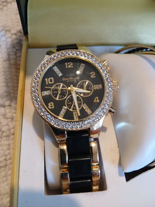 Conjunto relogio Gino Milano