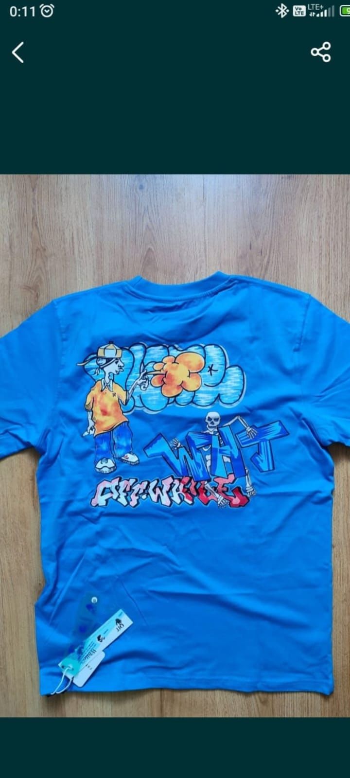 Off White t-shirt męski rozmiar S wyprzedaż