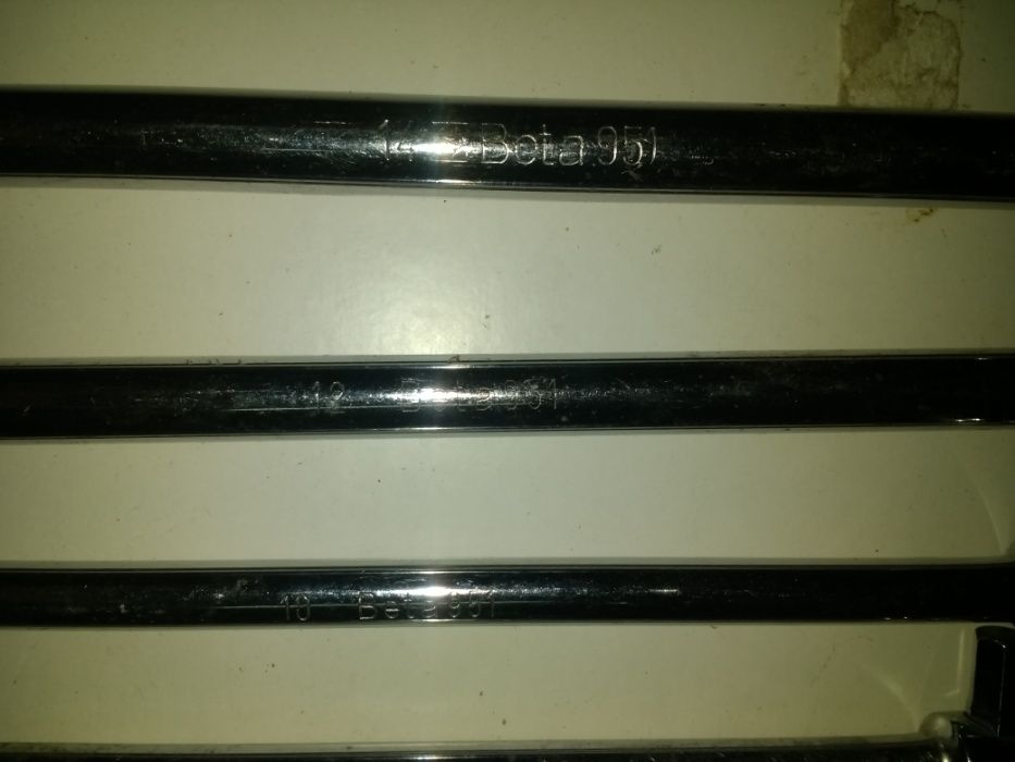 Klucze trzpieniowe profil Beta typu t 951tx 12szt.