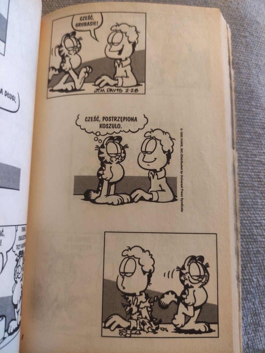 Komiks Garfield nie można mi się oprzeć
