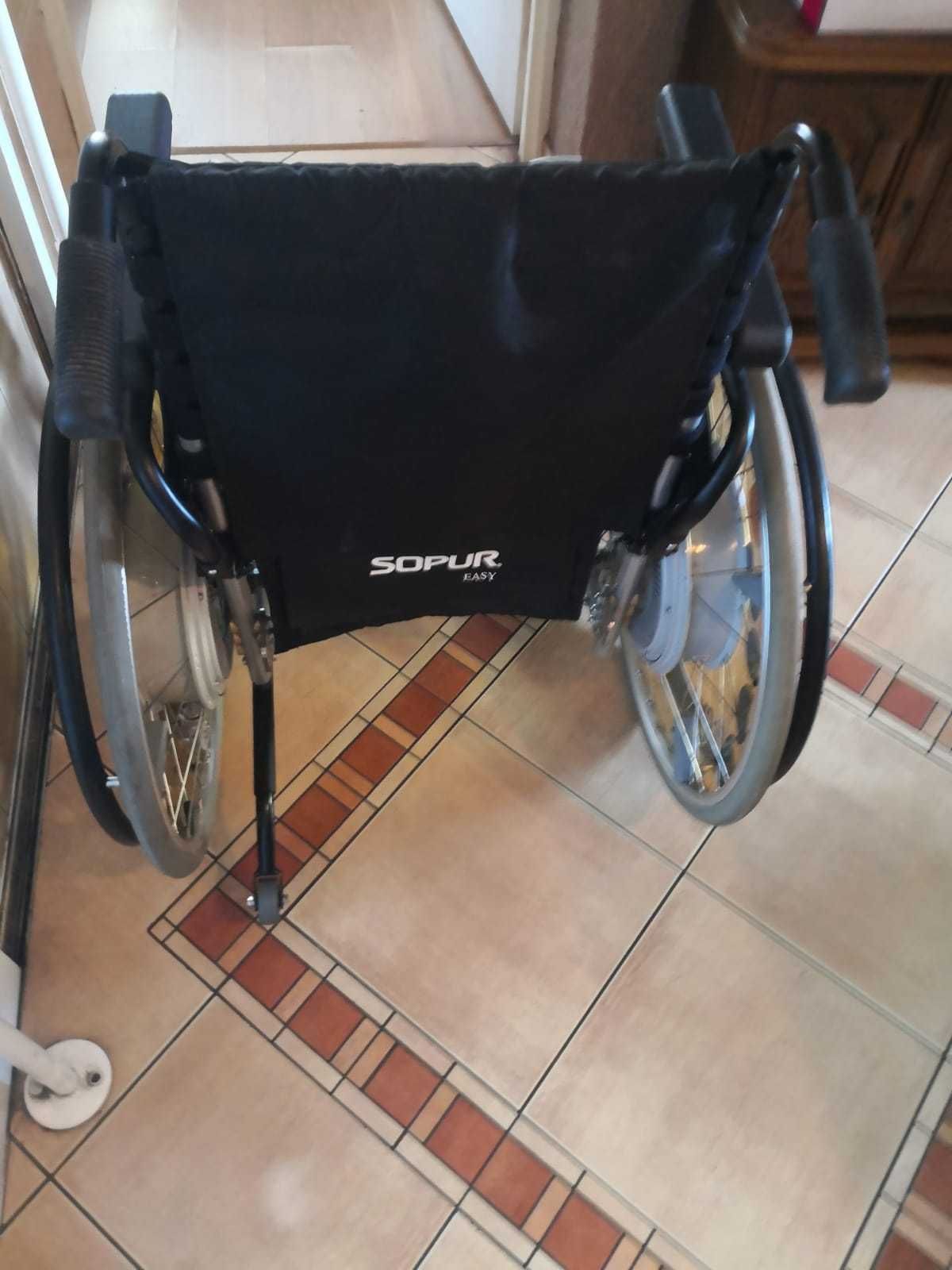 Wózek Inwalidzki ze wspomaganiem
