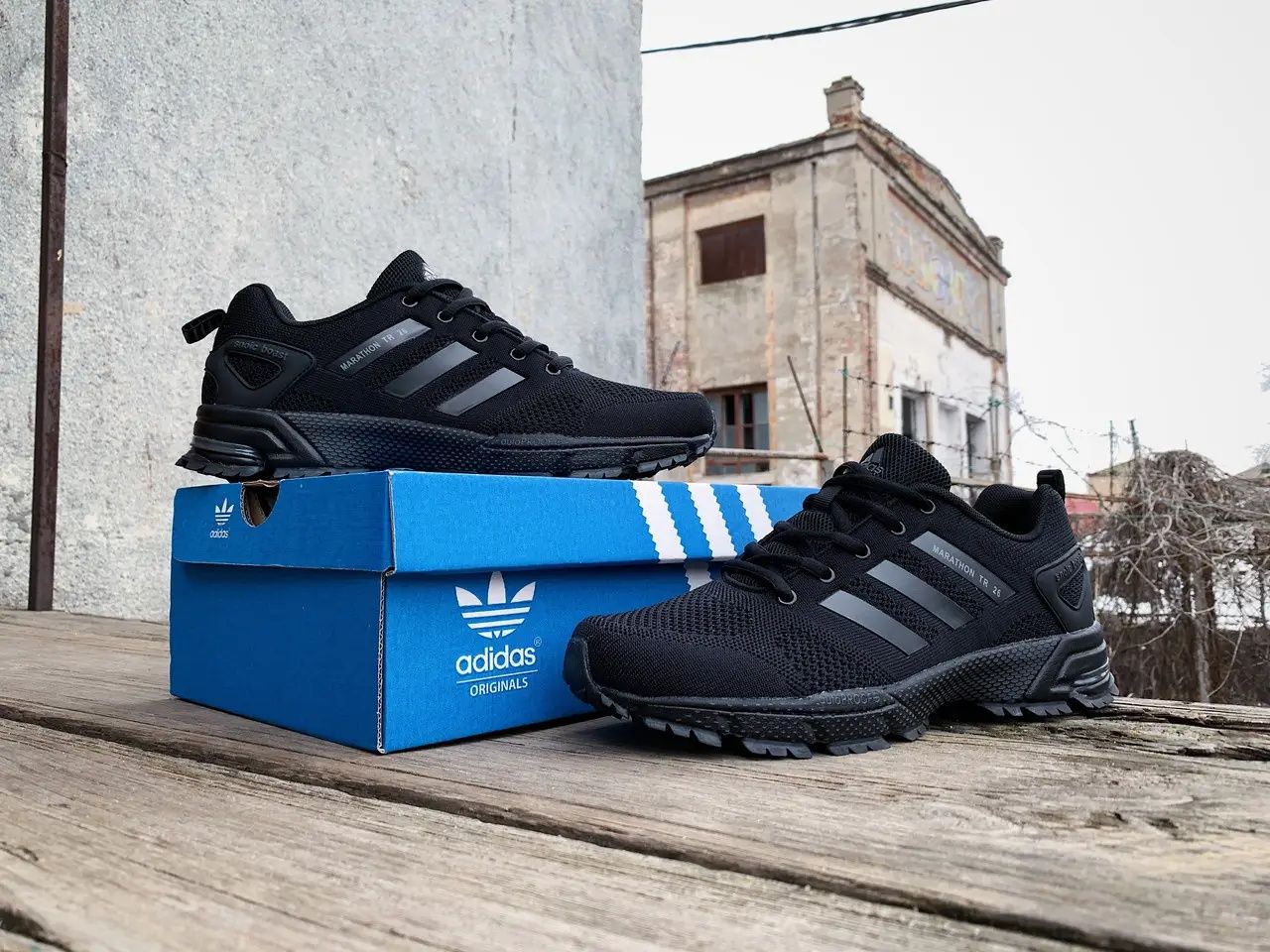 Чоловічі кросівки Adidas Marathon TR 26 All Black