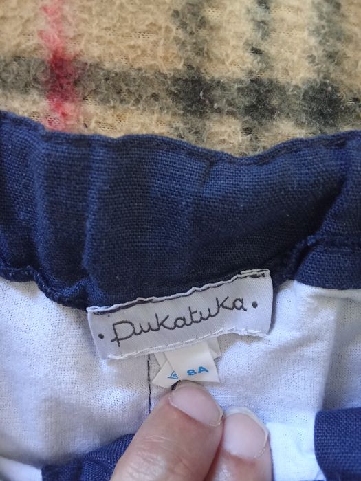 Calção de linho(Pukatuka) lindo