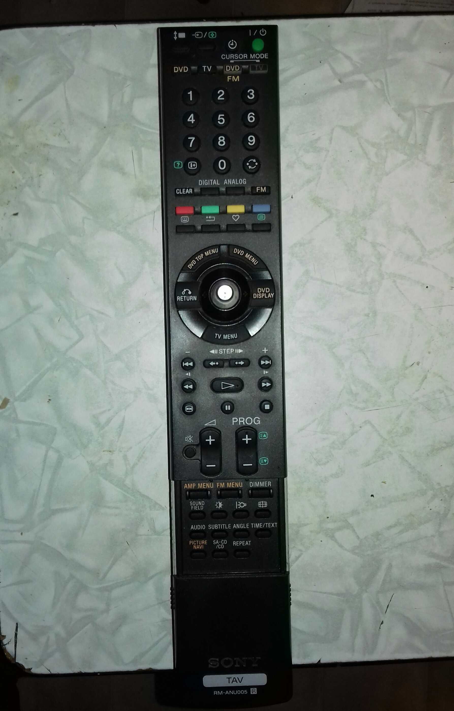 Pilot Sony do TV TAV-L1