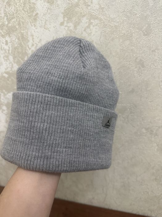Жіноча сіра шапка + бафф Jordan nike