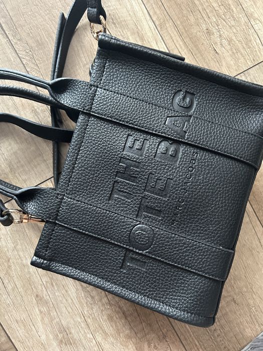Czarna torebka damska marc jacobs