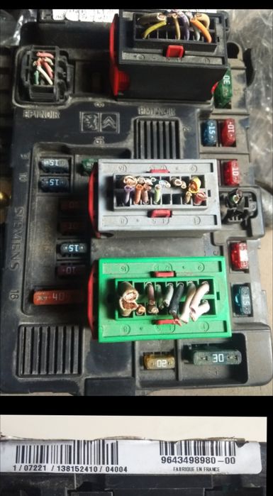 Блок BSI BSM Peugeot Partner (2002) Citroen