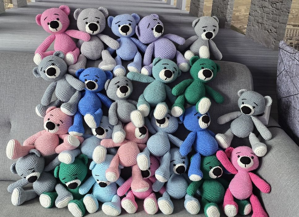 Miś czekoladowy rękodzieło